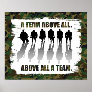 Póster Poster de Team Above All (Hockey)