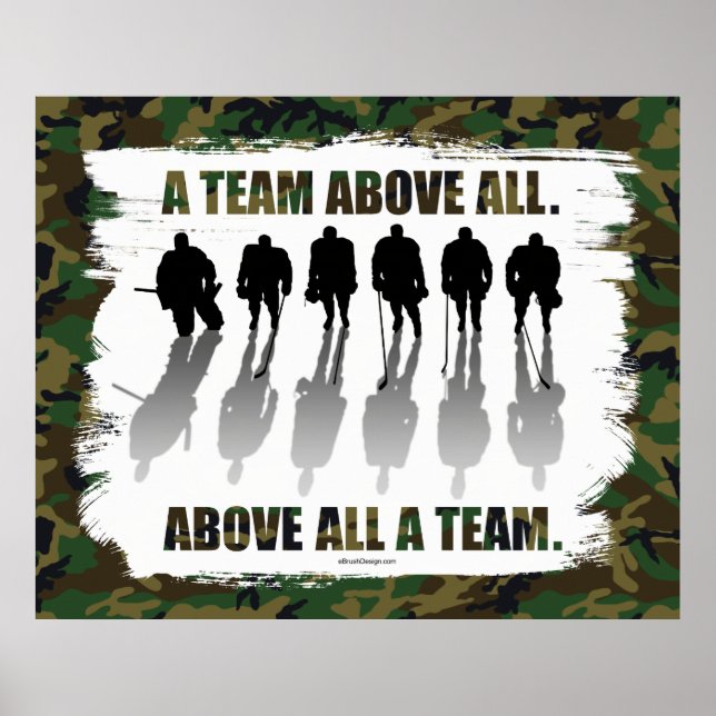 Póster Poster de Team Above All (Hockey) (Frente)