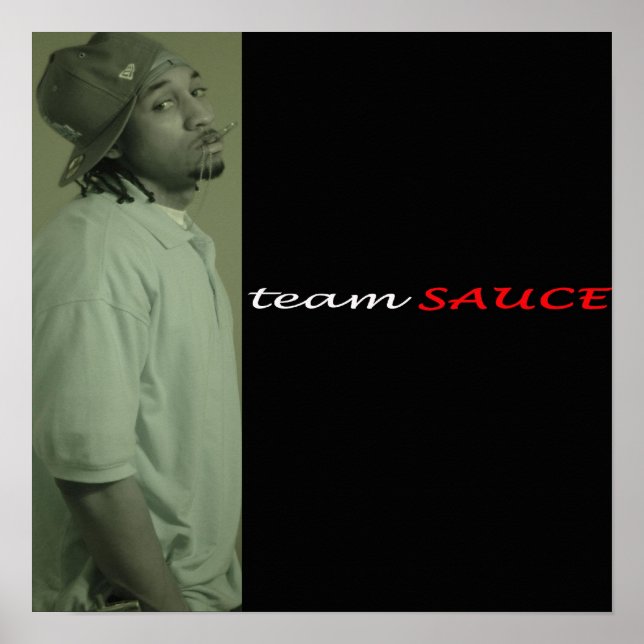 Póster Poster de Team Sauce (Frente)