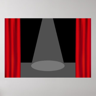 Póster Poster de teatro