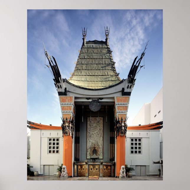 Póster Poster de teatro chino de Grauman (Frente)