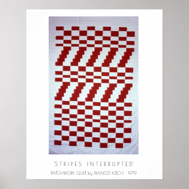 Póster poster de tejido de tejido de mosaico de estilo co (Frente)
