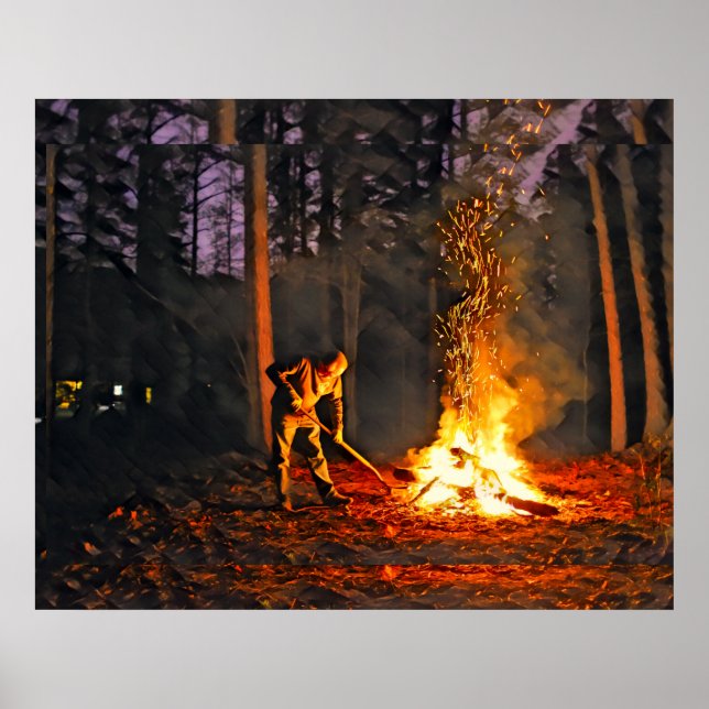 Póster Poster DE TEMPORADA DE BURN (Frente)