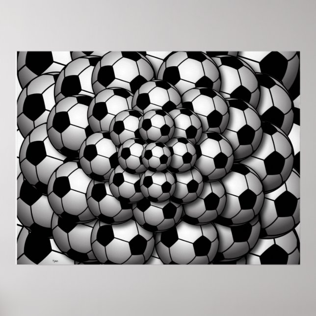 Póster Poster de temporada de fútbol (Frente)