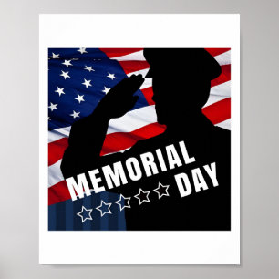 Póster Poster de tendencia en el Día de la Conmemoración