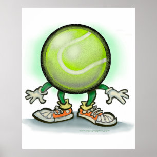 Póster Poster de tenis