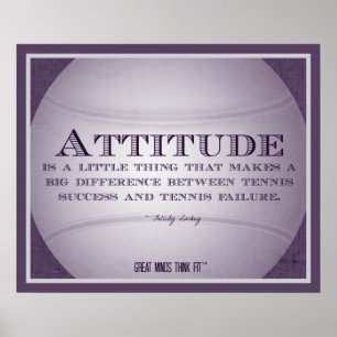 Póster Poster de tenis con presupuesto 010