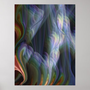 Póster Poster de teoría de cuerdas