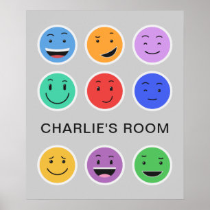 Póster Poster de texto de personalizado corto