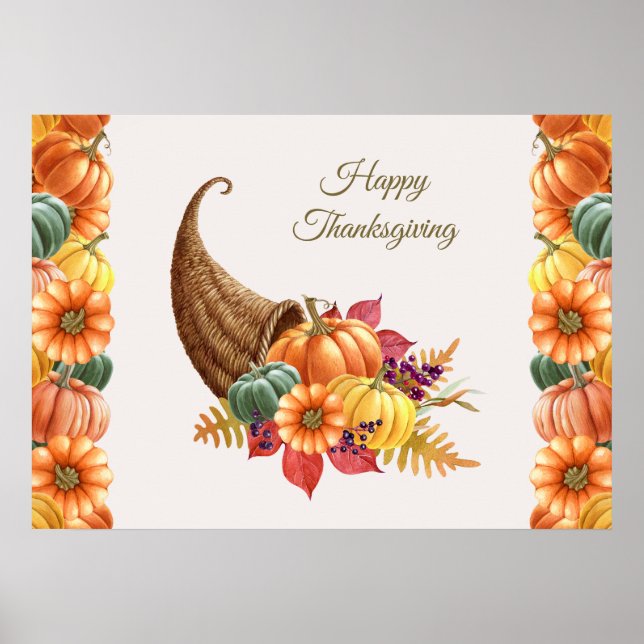 Póster Poster de Thankings Cornucopia (Frente)