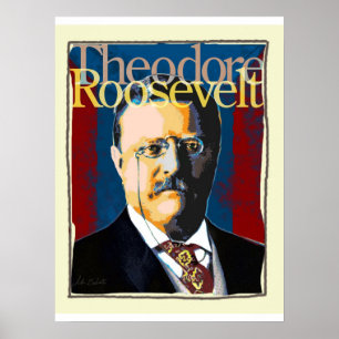 Póster Poster de Theodore Roosevelt