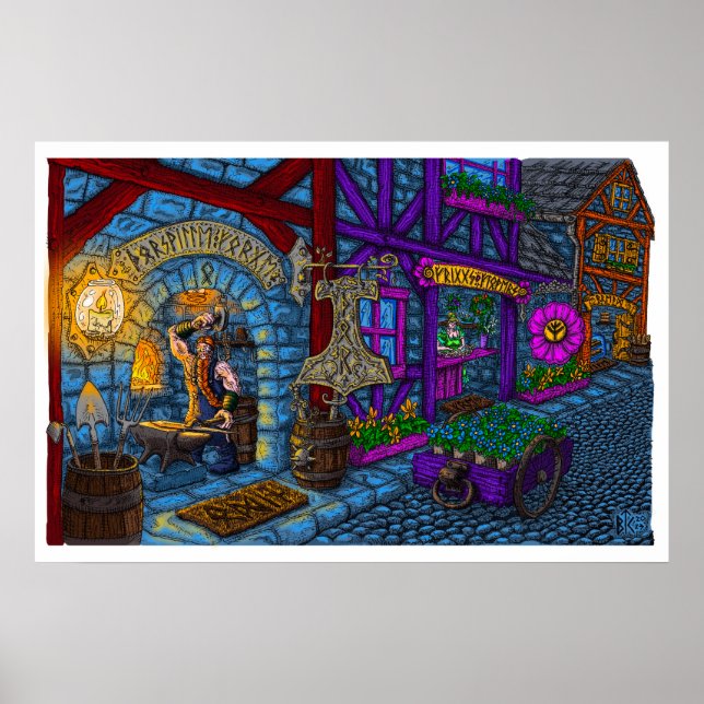 Póster Poster de Thorsville Forge (Frente)