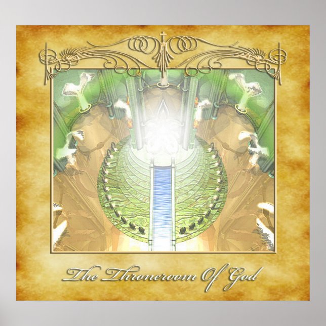 Póster Poster de Throne Room (Frente)