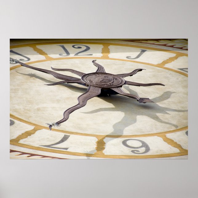 Póster Poster de tiempo (Frente)