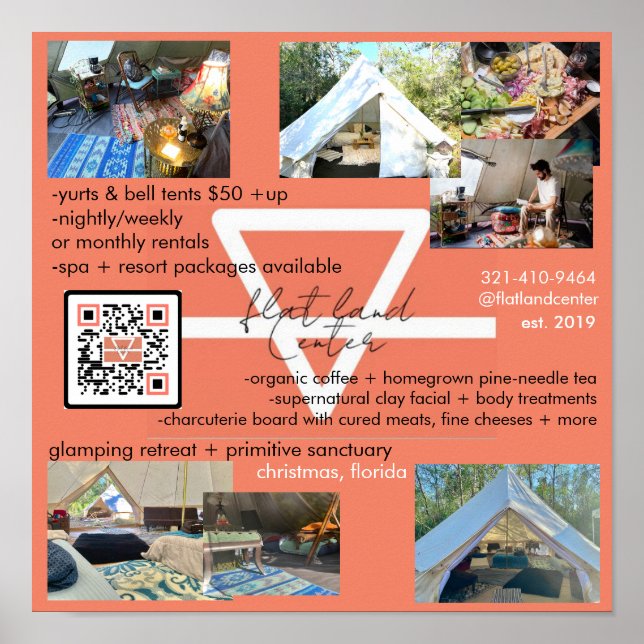 Póster Poster de TIERRA PLANA original (Frente)