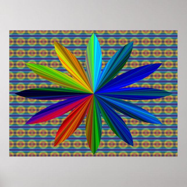 Póster Poster de tinción de tie (Frente)