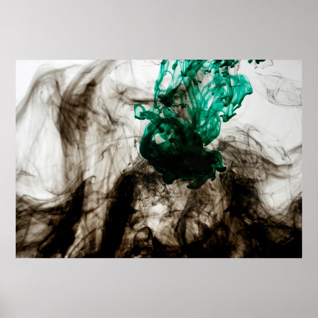 Póster Poster de tinta líquida (Frente)