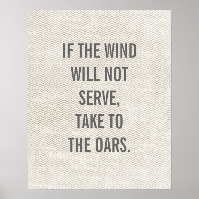 Póster Poster de tipografía de citas motivacionales, pers (Frente)