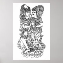 poster de títeres de smara ratih wayang
