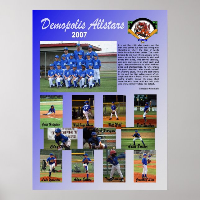 Póster Poster de todas las estrellas (Frente)