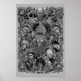 Póster Poster de todos los cambios de Titan