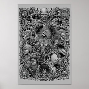 Póster Poster de todos los cambios de Titan