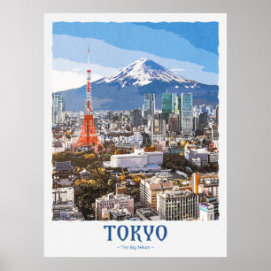 Póster Poster de Tokio