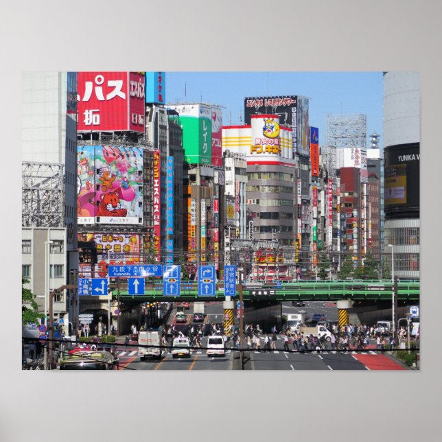 Póster Poster de Tokio Shinjuku (Frente)