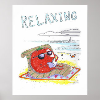 Póster Poster de tomate