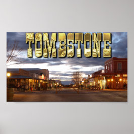 Póster Poster de Tombstone AZ