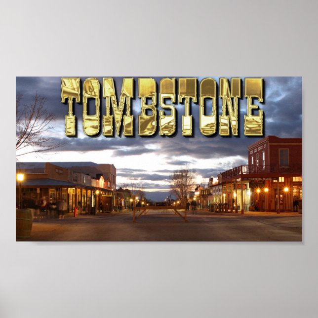 Póster Poster de Tombstone AZ (Frente)