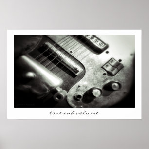 Póster Poster de tonos y volumen 2