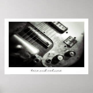 Póster Poster de tonos y volumen 2