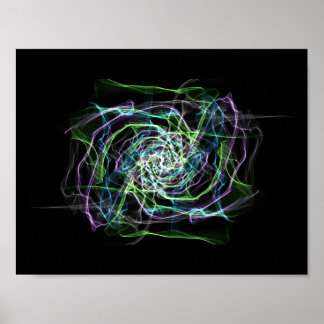 Póster Poster de tormenta eléctrica