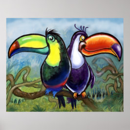 Póster Poster de Toucans
