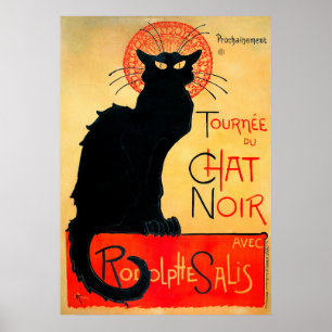 Póster Poster de Tournee du Chat Noir