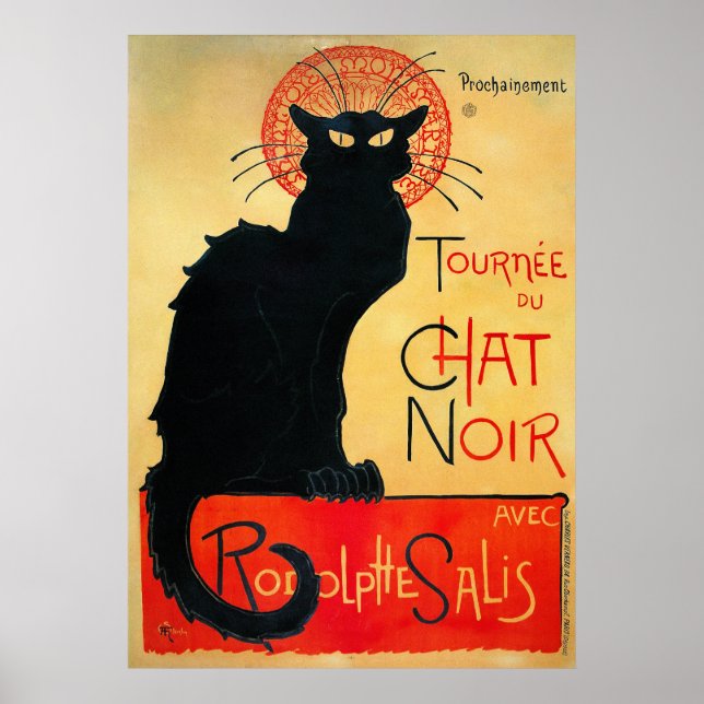 Póster Poster de Tournee du Chat Noir (Frente)