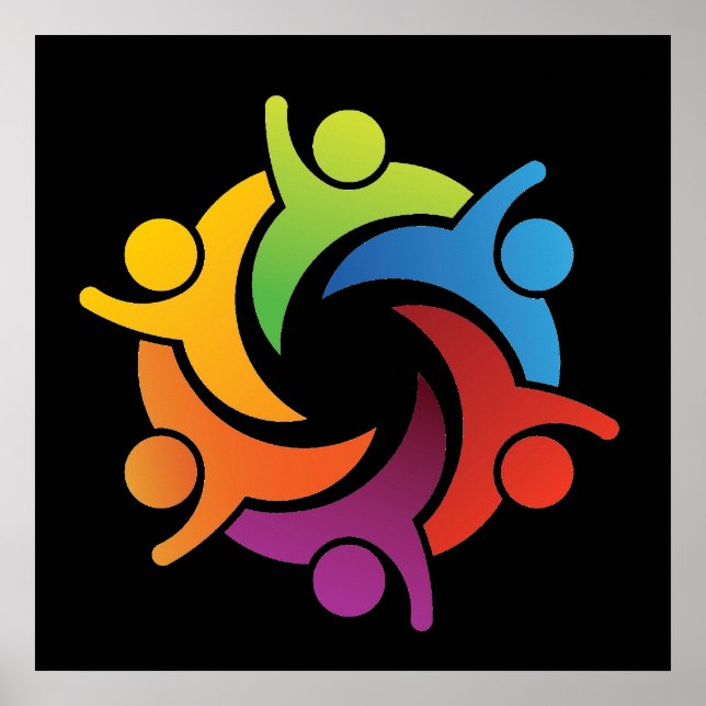 Póster Poster de trabajo en equipo - SRF (Frente)