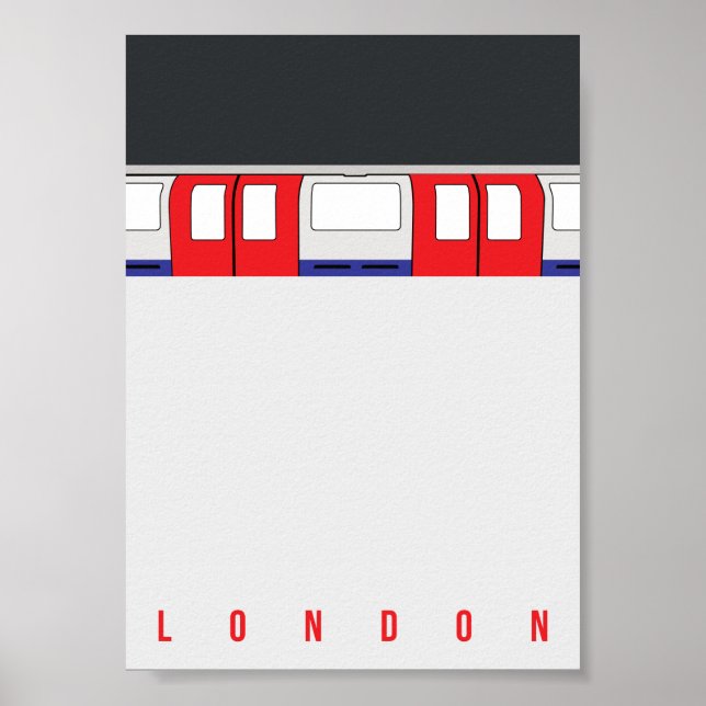 Póster Poster de transporte de Londres (Frente)