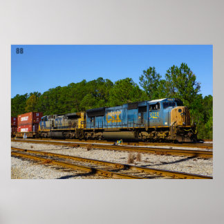 Póster POSTER de Tren CSX