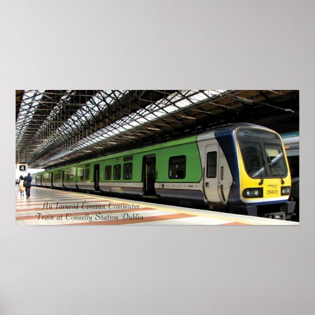 Póster Poster de trenes (Frente)