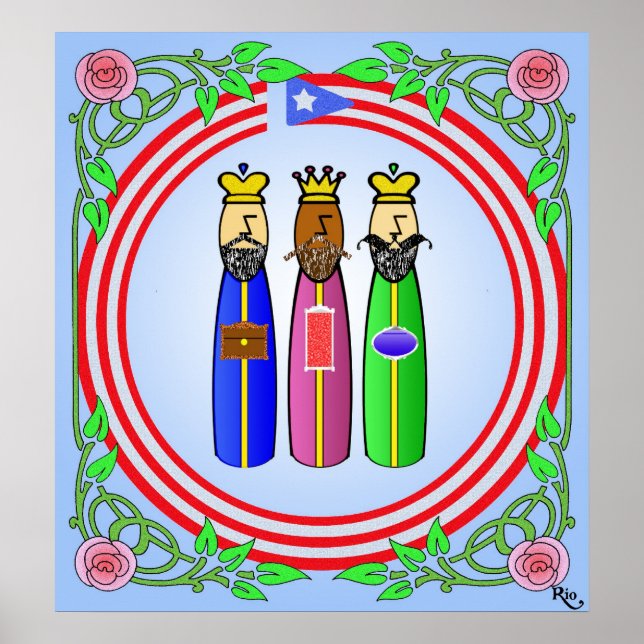 Póster Poster de Tres Reyes (Frente)