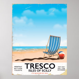 Póster Poster de Tresco Isles de Scilly