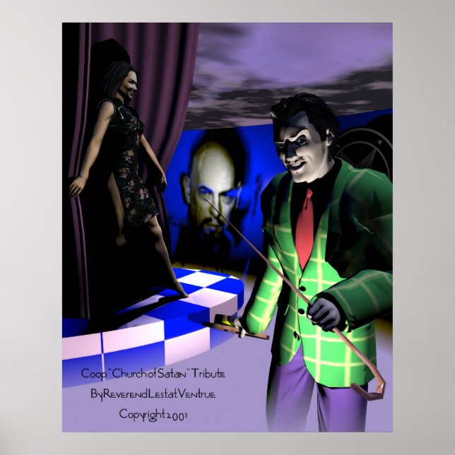 Póster Poster de tributo a Coop (Frente)