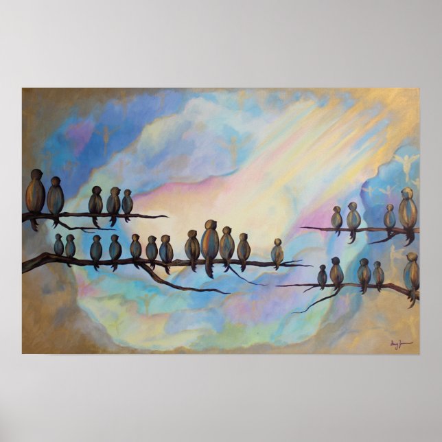 Póster Poster de tributo espiritual (Frente)