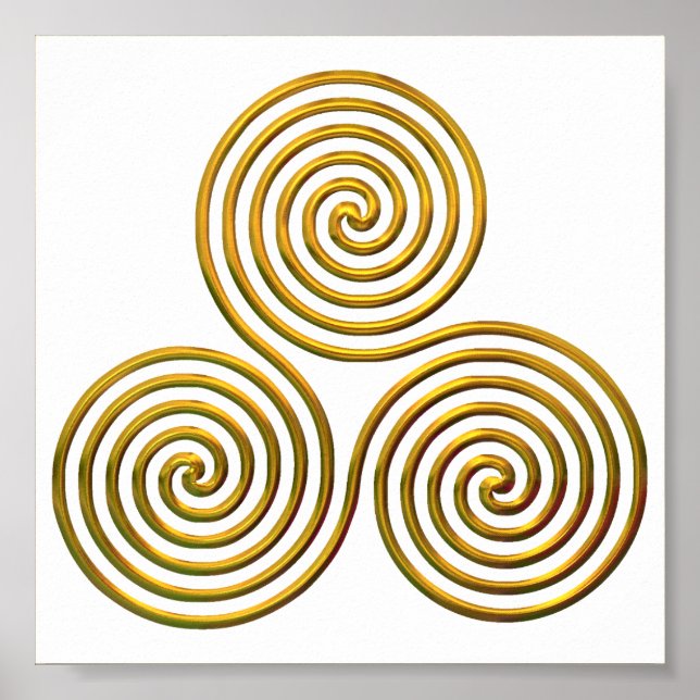 Póster Poster de Triskele-gold (Frente)