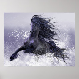 Póster Poster de truenos de invierno