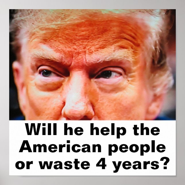 Póster Poster de Trump (Frente)