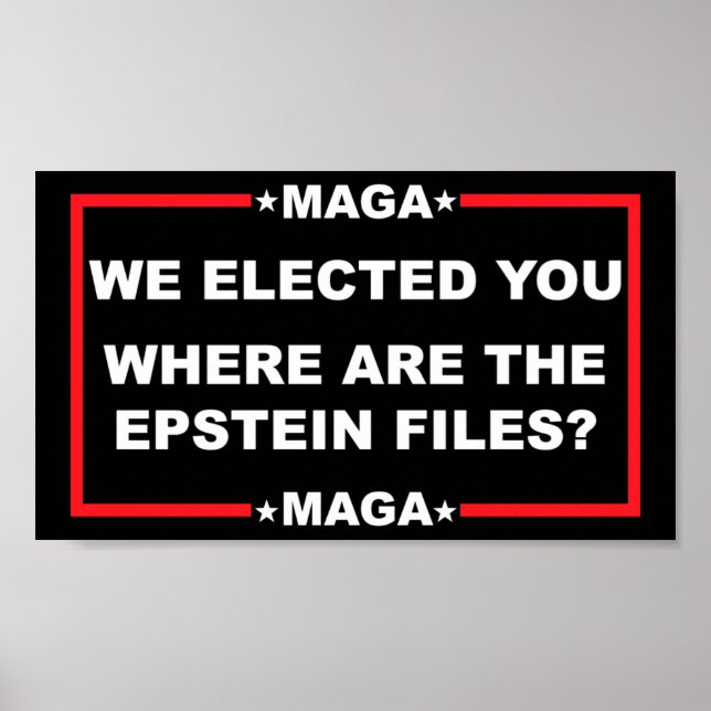 Póster Poster de Trump (Frente)