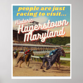 Póster Poster de turismo retro